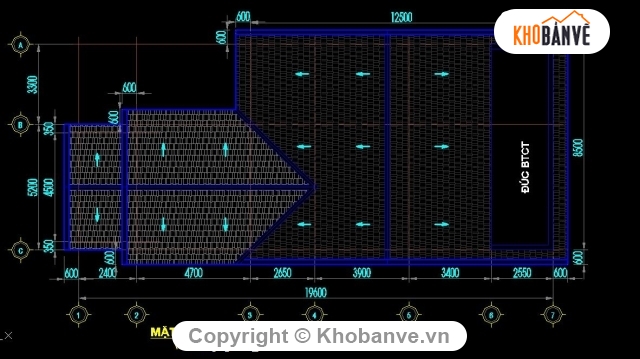 Biệt thự cấp 4  8.5x19.6m,Biệt thự 1 tầng,bản vẽ biệt thự vườn,Cad biệt thự 1 tầng