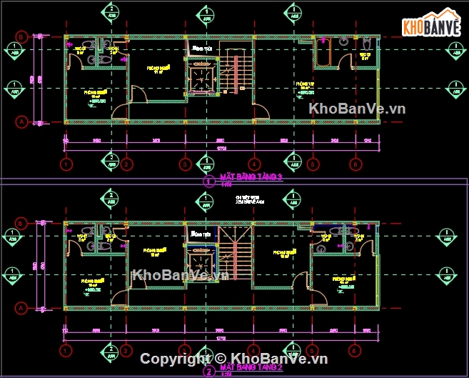 nhà 4 tầng,Bản vẽ nhà 4 tầng,Bản vẽ nhà nghỉ,nhà nghỉ 4 tầng