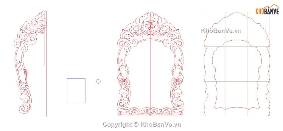 khung gương,mẫu CNC khung gương,mẫu khung gương đẹp