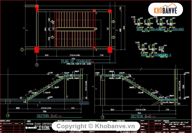 Bản vẽ khung kèo,khung kèo thép hãng suzuki,khung kèo thép của nhà máy