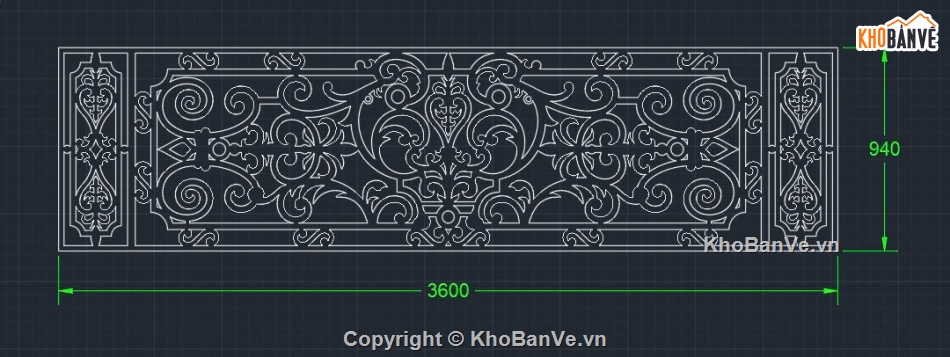 Mẫu lan can,lan can,lan can cnc,thiết kế lan can