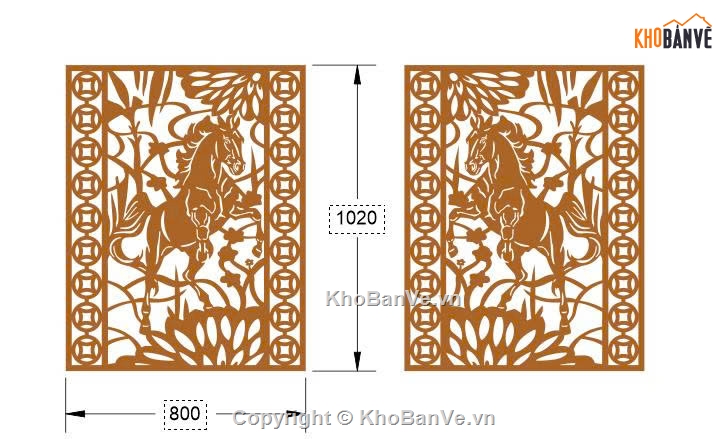 con ngựa,file cnc vách con ngựa,mẫu cnc vách con ngựa