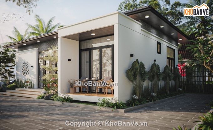 nhà 1 tầng 3dmax,mẫu nhà 1 tầng 3dmax,mẫu nhà 1 tầng