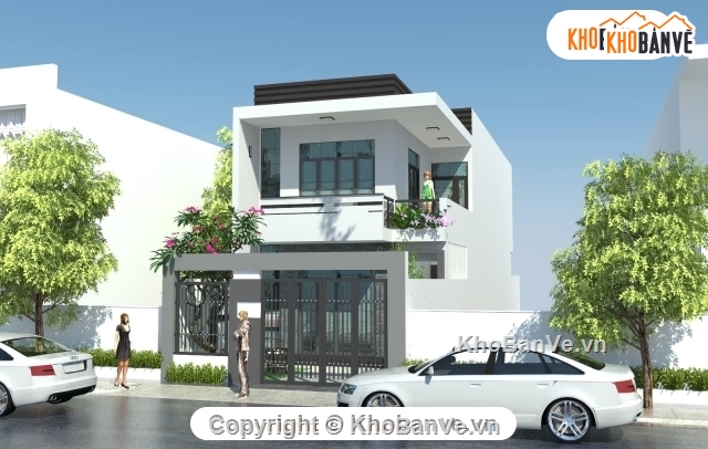 kiến trúc 2  tầng,nhà phố 6x18m,thiết kế nhà phố 2 tầng,nhà phố đẹp 2 tầng,bản vẽ nhà phố 2 tầng