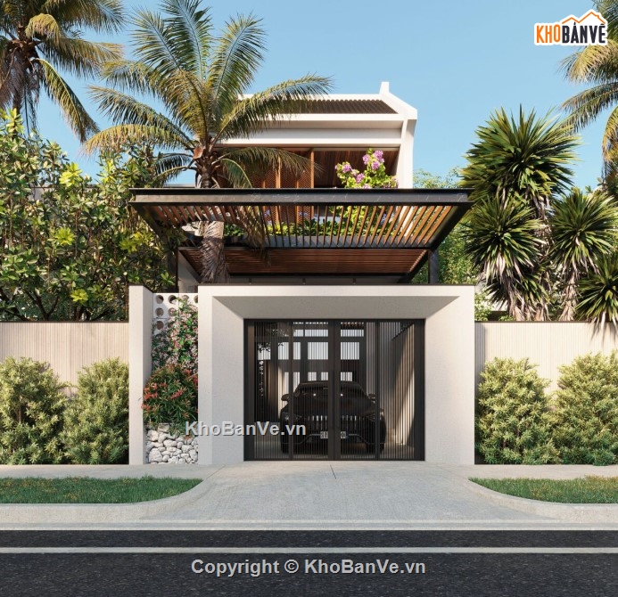 nhà phố đẹp,mẫu nhà 3 tầng,nhà phố 3 tầng