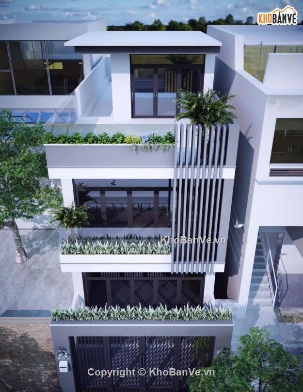 file 3dmax nhà phố,nhà phố 3 tầng,3dmax nhà phố