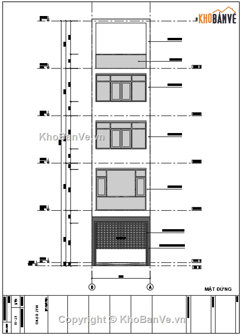 Nhà ống hiện đại,Nhà ống 3.7m mặt tiền,Nhà ống 3.5m mặt tiền,Thiết kế nhà ống đẹp,Bản vẽ nhà phố 3.7m mặt tiền