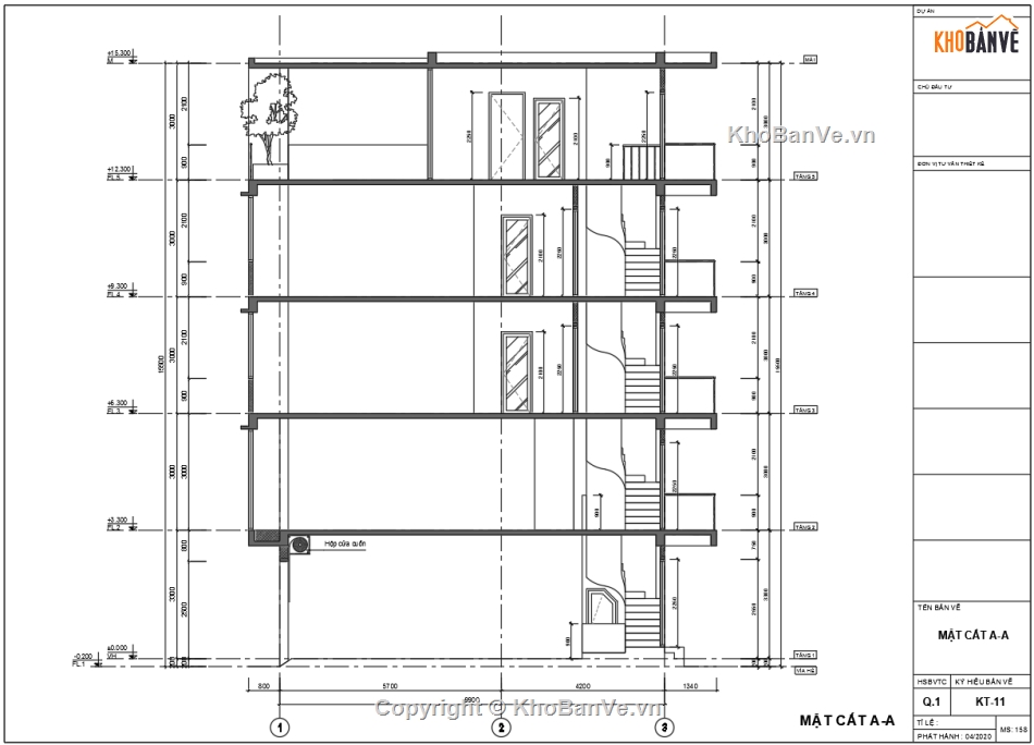 Nhà ống hiện đại,Nhà ống 3.7m mặt tiền,Nhà ống 3.5m mặt tiền,Thiết kế nhà ống đẹp,Bản vẽ nhà phố 3.7m mặt tiền