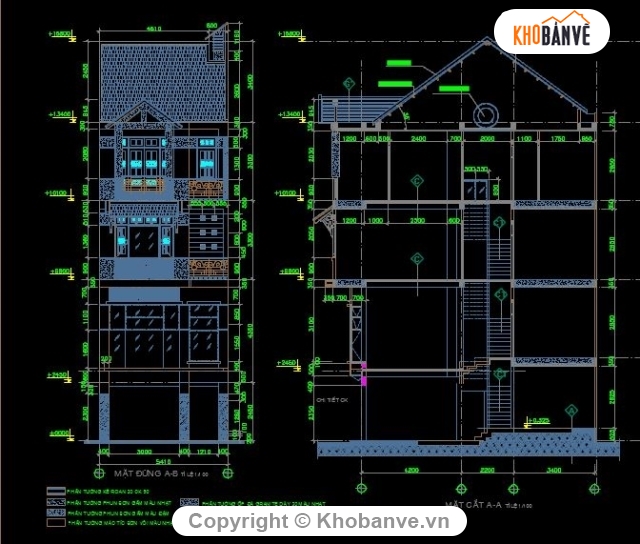 Bản vẽ nhà phố,Mẫu nhà phố 4 tầng,Bản vẽ nhà phố 4 tầng,nhà phố  4 tầng