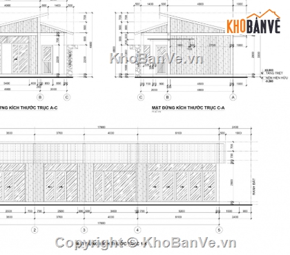 nhà vườn 1 tầng,cad nhà vườn 1 tầng,file cad nhà vườn 1 tầng