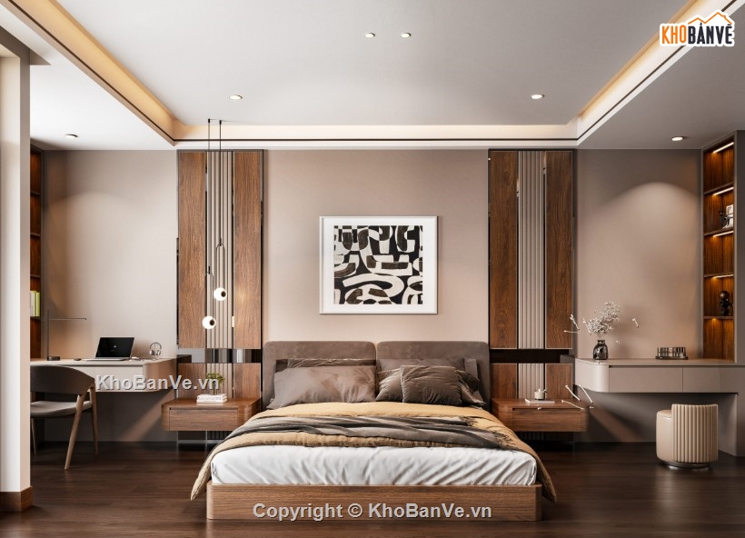 mẫu phòng đẹp,file sketchup phòng ngủ,mẫu phòng ngủ