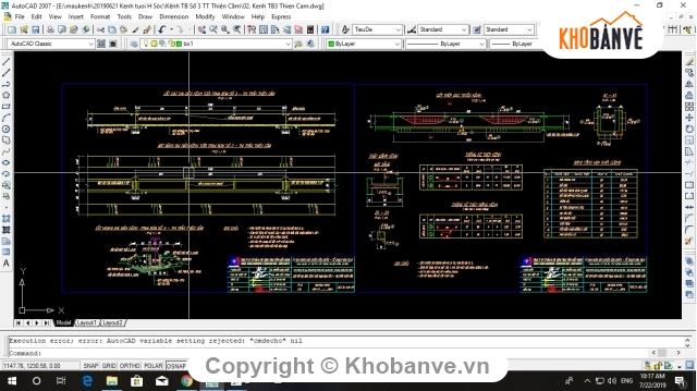 kênh mương nội đồng,bản vẽ mương,bản vẽ cống qua đường,bản vẽ kênh nội đồng