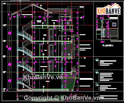 thiết kế nhà vườn,nhà vườn 5 tầng,thiết kế nhà góc,bản vẽ nhà góc,bản vẽ