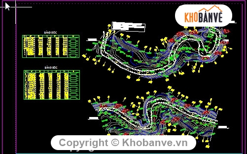 mặt cắt ngang,đường mặt cắt ngang B=6m,thiết kế thi công tuyến+cống+tràn,Bản vẽ tràn rọ đá + khối lượng,Bản vẽ cống + khối lượng