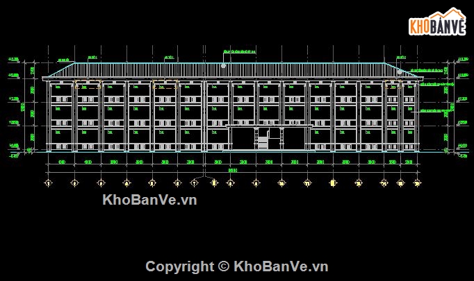 trường trung học cơ sở,Mẫu trường theo tt13 bgd,bản vẽ cad trường học,bản vẽ autocad trường học,file autocad trường thcs.