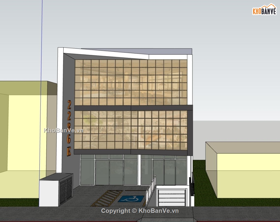 văn phòng làm việc,văn phòng làm việc sketchup,văn phòng hiện đại