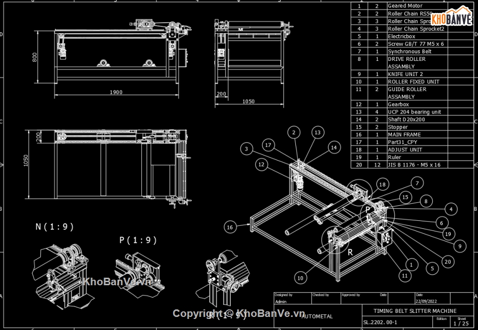 Máy cắt dây đai,Máy chia dây đai,Timing belt slitting machine