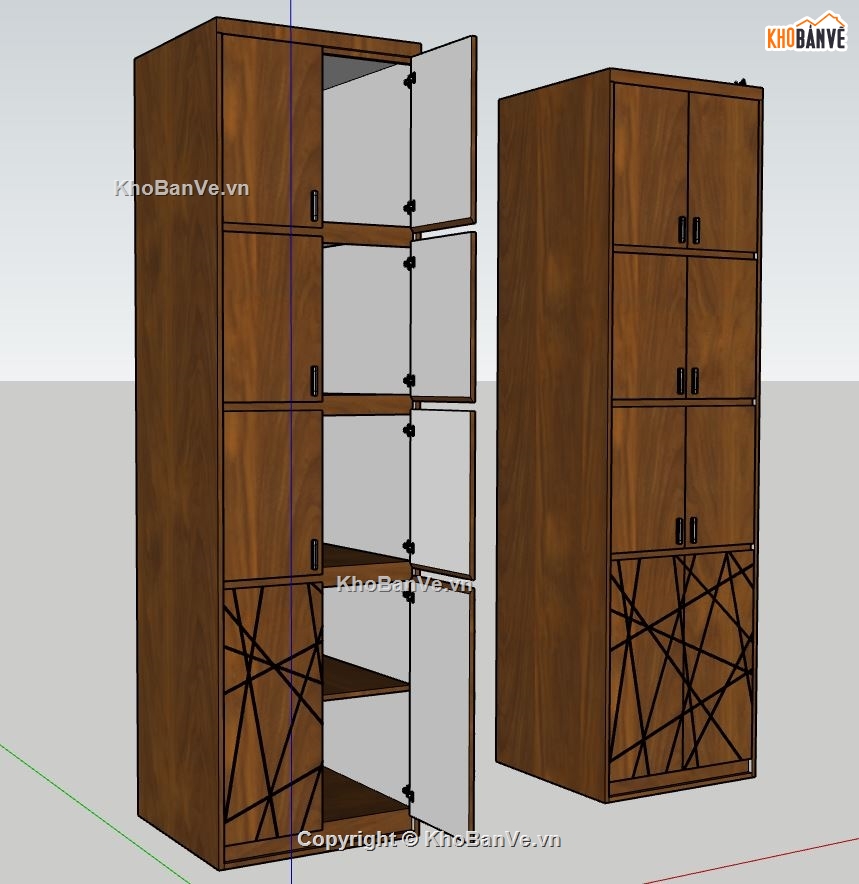 Tủ rượu model su,File sketchup tủ rượu,Tủ rượu file sketchup,Model su tủ rượu đẹp,Tủ rượu file sketchup đẹp