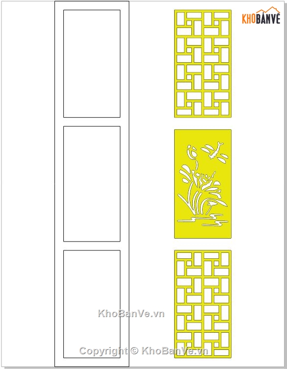 cnc vách trúc,vách trúc cnc,vách 2d cnc