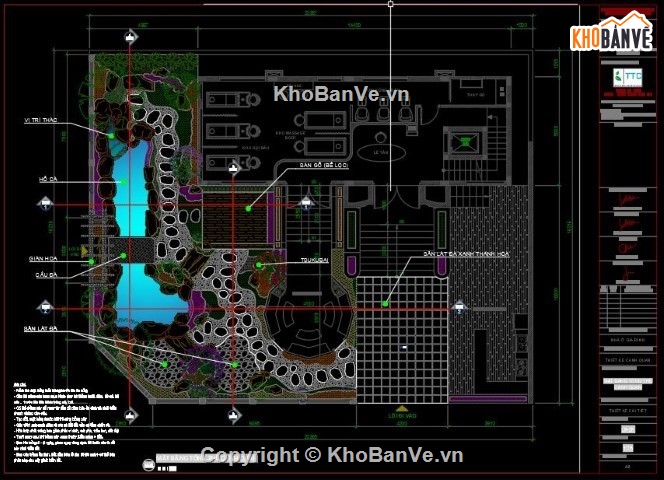 cảnh quan sân vườn,cad cảnh quan sân vườn,bản vẽ cad cảnh quan sân vườn,file cad bản vẽ sân vườn