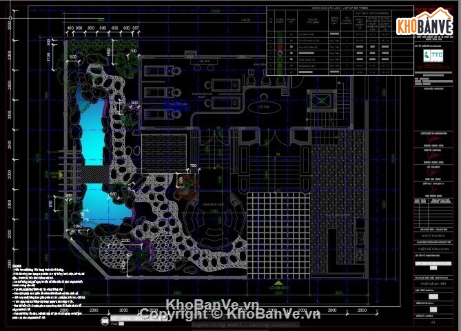 cảnh quan sân vườn,cad cảnh quan sân vườn,bản vẽ cad cảnh quan sân vườn,file cad bản vẽ sân vườn