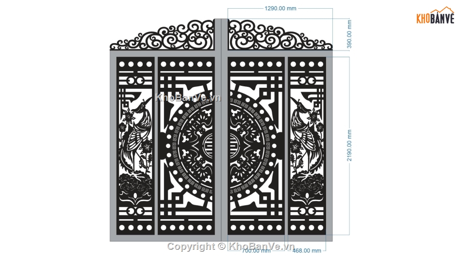 File cổng 2 cánh cnc,file cnc cổng 2 cánh,mẫu cổng 2 cánh cnc