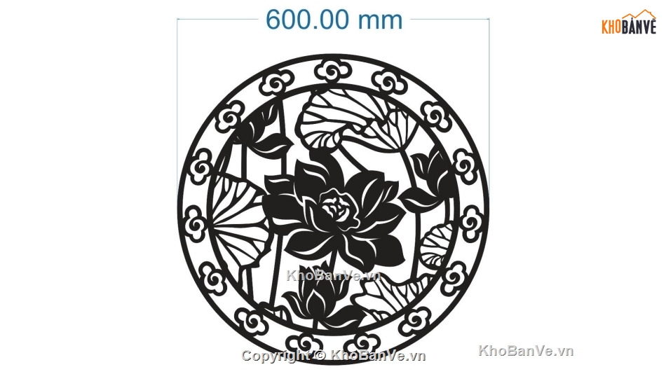 hoa sen cnc,File dxf hoa sen cnc,sen tròn cnc,cnc sen tròn