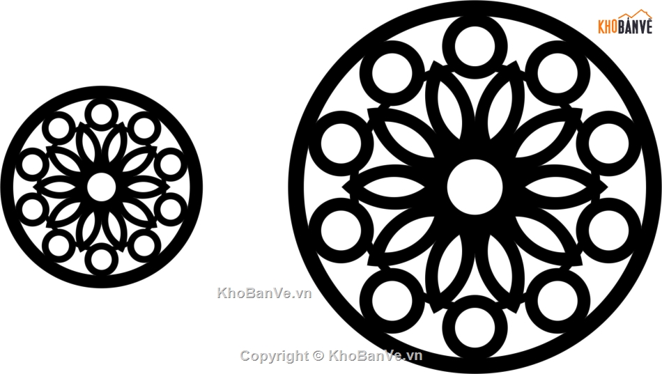 cnc hoa văn,hoa văn tròn,File hoa văn,hoa văn cnc