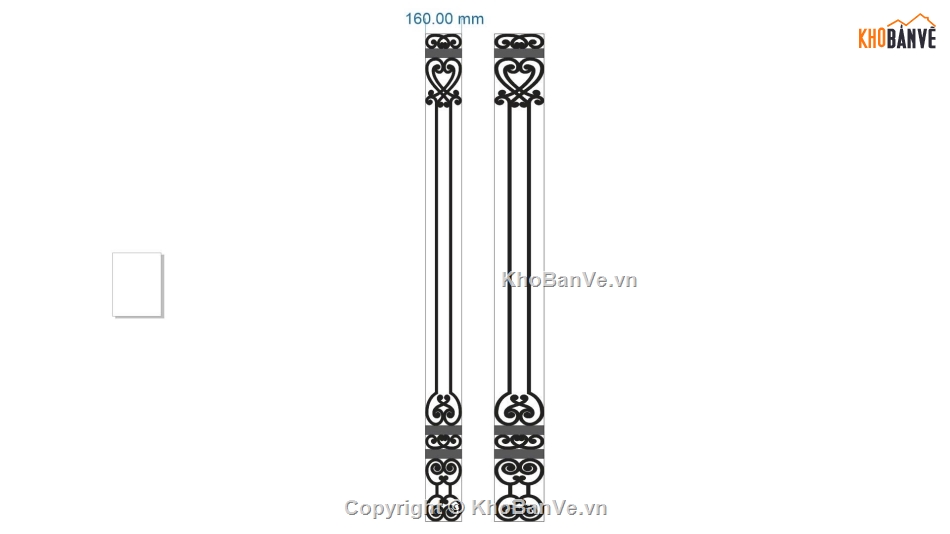 hoa văn cnc,cnc hoa văn trụ lan can,mẫu hoa văn trụ lan can