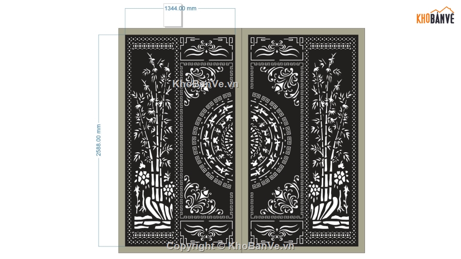 File cổng 2 cánh cnc,cn cổng 2 cánh,cnc 2 cánh