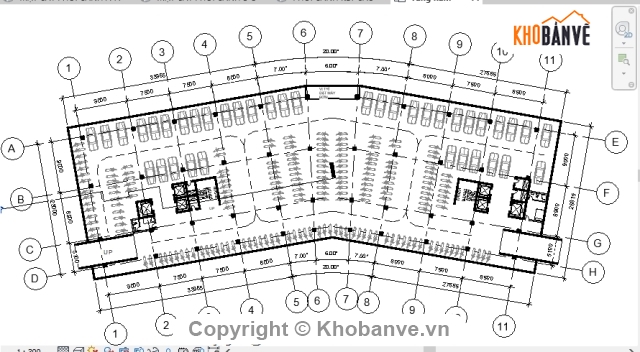 20 tầng,file thiết kế chung cư,thiết kế chung cư,file revit achitecture,Chung cư 20 tầng