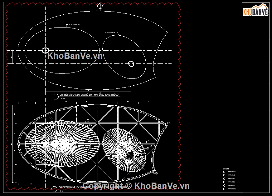 kết cấu kiến trúc hồ bơi,mặt bằng kiến trúc hồ bơi,hồ bơi