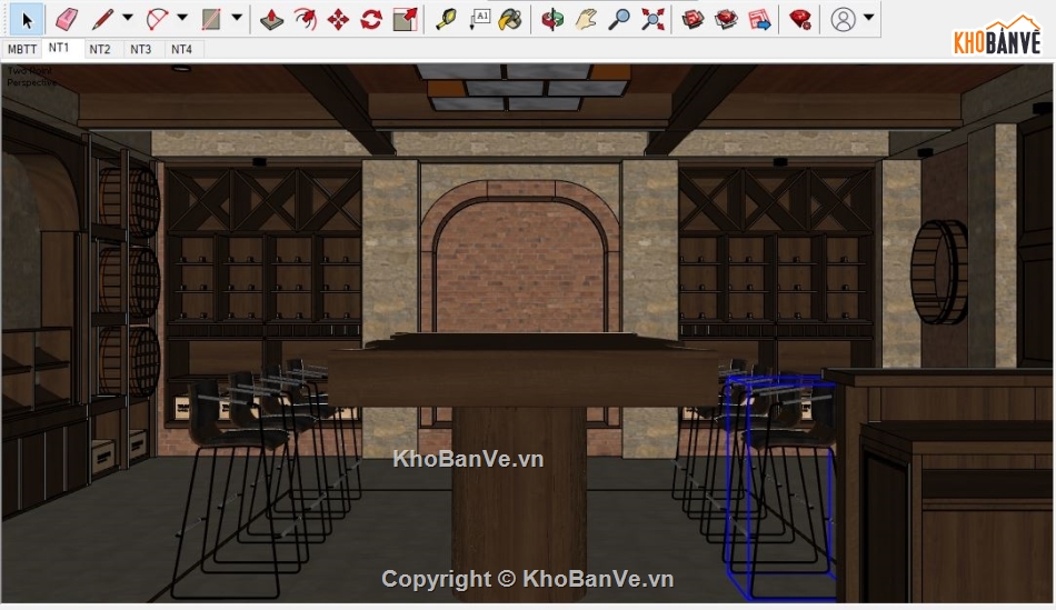 File Su Hầm rượu,File sketchup Hầm rượu,model su Hầm rượu,File skp Hầm rượu,Model Hầm rượu 3DSU