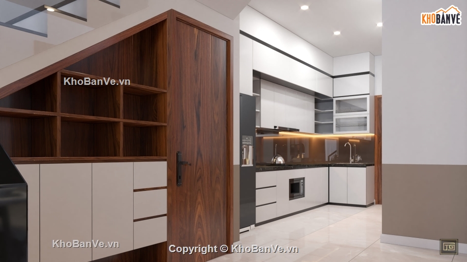 nội thất khách bếp sketchup,sketchup nội thất nhà bếp,mẫu dựng 3dsu khách bếp,su thiết kế nội thất phòng bếp