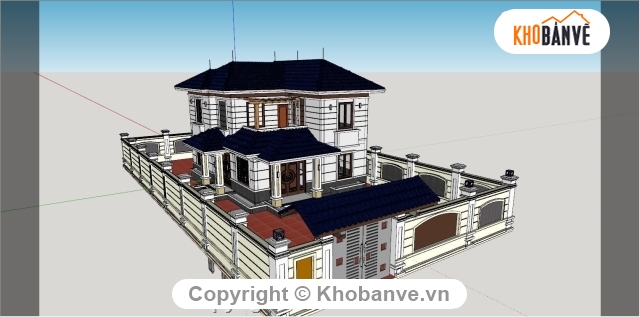 mẫu biệt thự,biệt thự 2 tầng,nhà biệt thự,biệt thự mẫu,mẫu nhà biệt thự