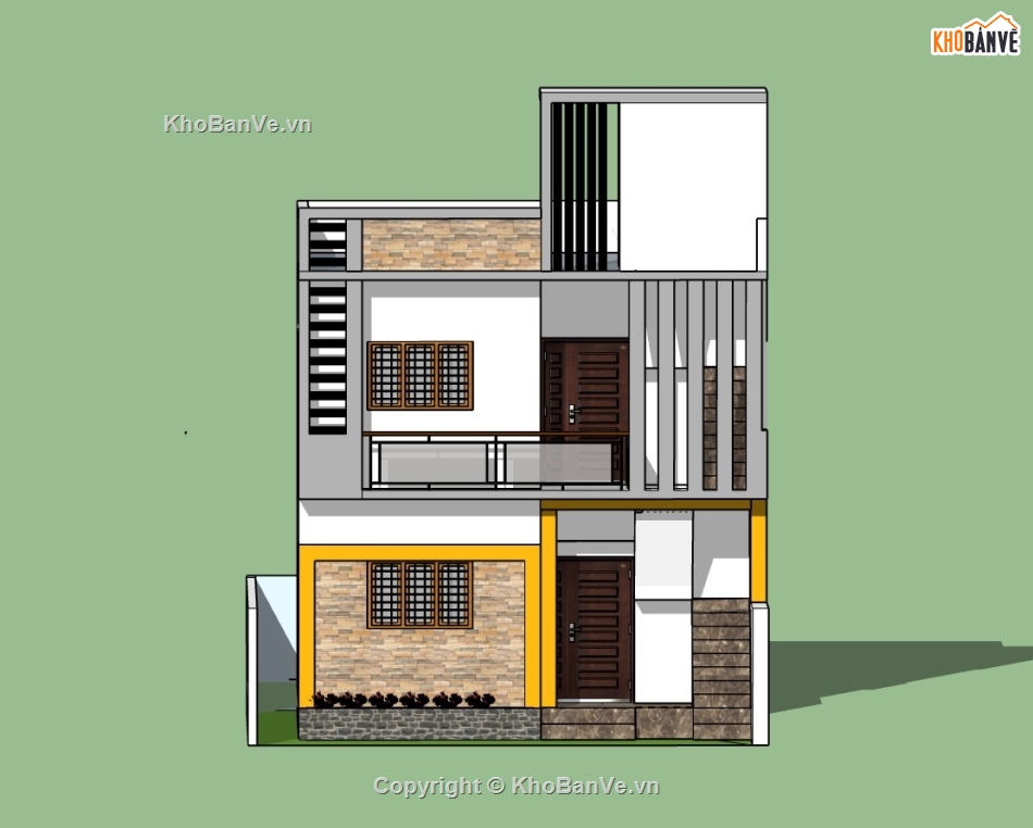 nhà phố 3 tầng,su nhà phố,sketchup nhà phố,su nhà phố 3 tầng,sketchup nhà phố 3 tầng