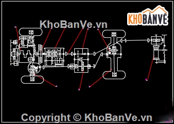 xe quân sự,Hệ Thống Sắt-xi,đồ án xe ô tô