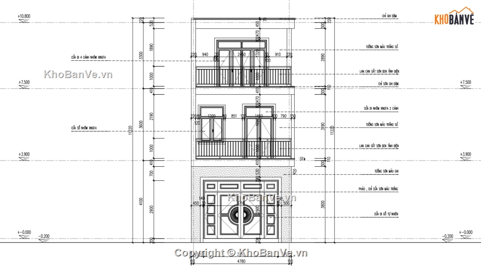 kiến trúc 2 tầng,kiến trúc 2 tầng 1 tum,kết cấu kiến trúc,bản vẽ 2 tầng,bản vẽ kết cấu điện,5m x 16m