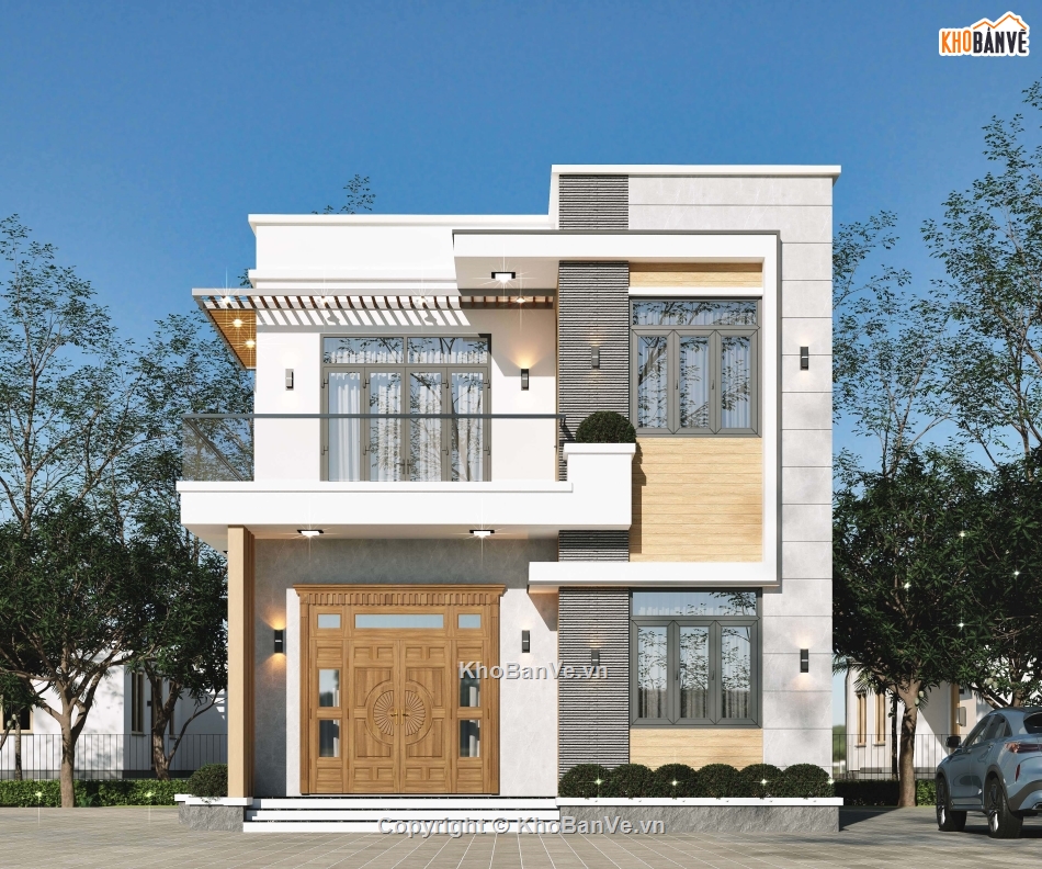 Nhà 2 tầng,2 tầng,nhà 2 tầng hiện đại