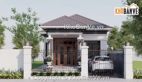 biệt thự 1 tầng cad,file cad biệt thự 1 tầng,cad biệt thự 1 tầng,autocad biệt thự 1 tầng