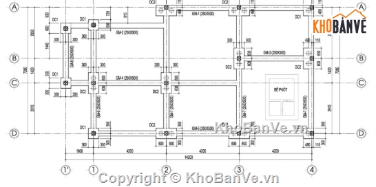 biệt thự 1 tầng cad,file cad biệt thự 1 tầng,cad biệt thự 1 tầng,autocad biệt thự 1 tầng