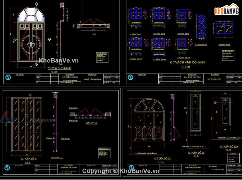 Biệt thự  2 tầng,file biệt thự 2 tầng,cad biệt thự 2 tầng