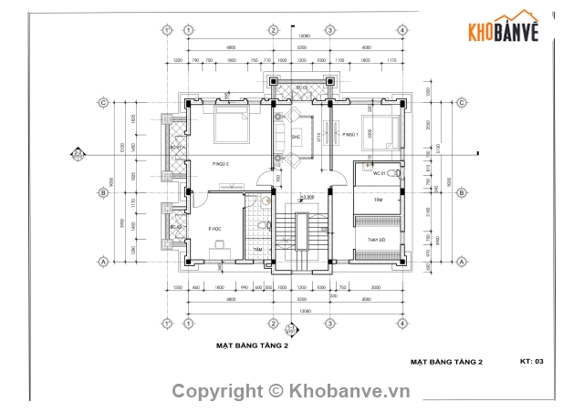 biệt thự 3 tầng,3 tầng 9x12.08m,bản vẽ biệt thự 3 tầng,full biệt thự,biệt thự phố