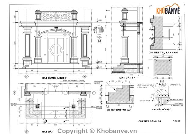 biệt thự 3 tầng,3 tầng 9x12.08m,bản vẽ biệt thự 3 tầng,full biệt thự,biệt thự phố