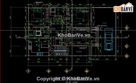 biệt thự 3 tầng,cad biệt thự 3 tầng,file cad biệt thự 3 tầng,bản vẽ biệt thự 3 tầng