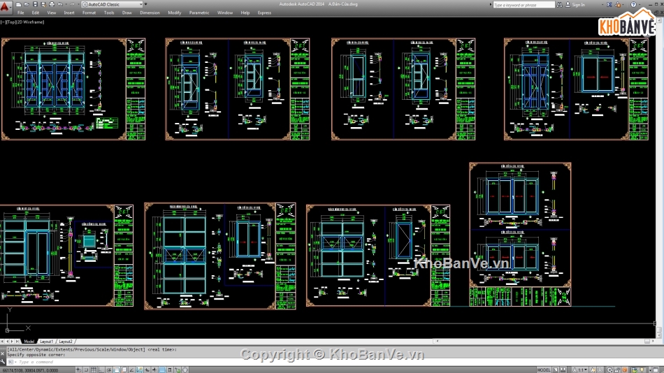 Biệt thự,File cad biệt thự 3 tầng,cad biệt thự 3 tầng