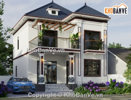 biệt thự 2 tầng,cad biệt thự 2 tầng,file cad biệt thự 2 tầng,biệt thự 2 tầng cad