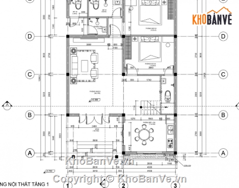 biệt thự 2 tầng,cad biệt thự 2 tầng,file cad biệt thự 2 tầng,biệt thự 2 tầng cad