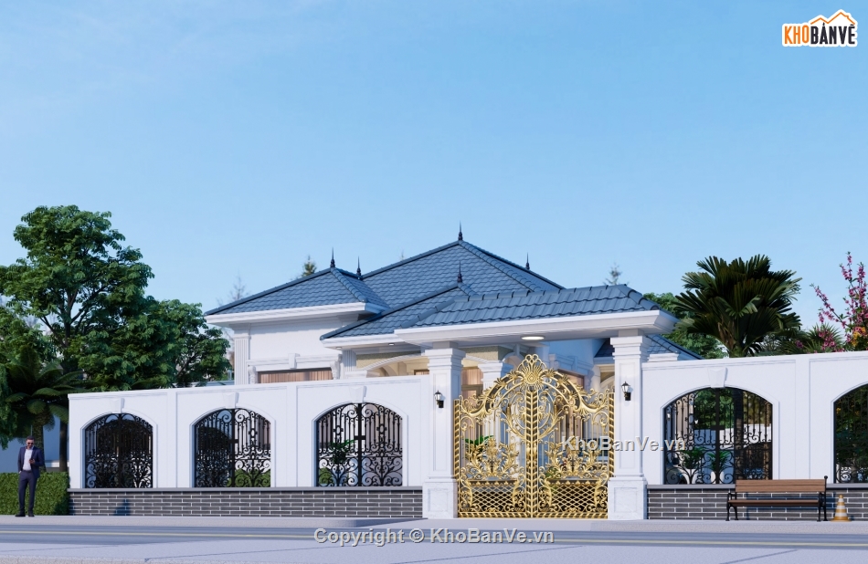 Nhà cấp 4,Bản vẽ nhà cấp 4,File cad nhà cấp 4