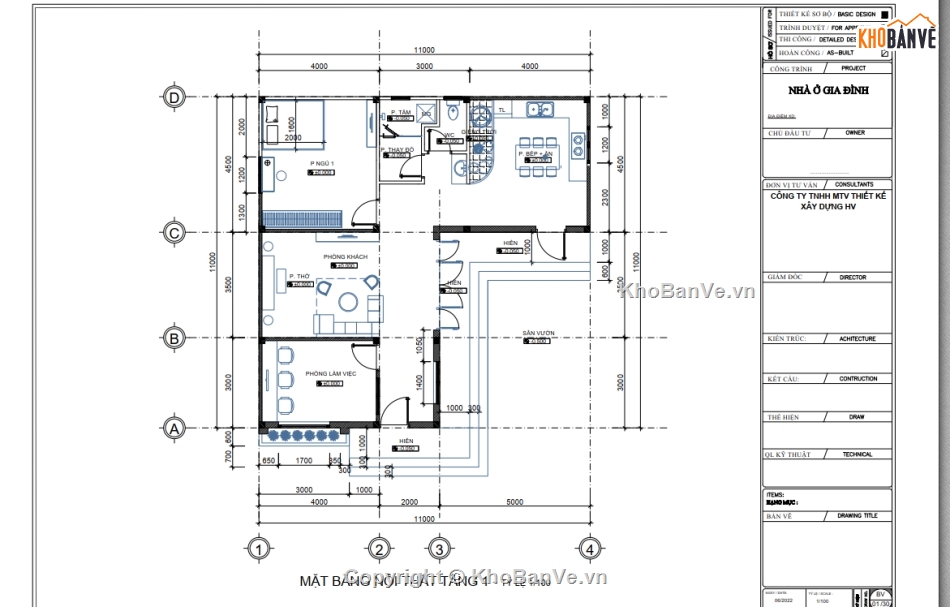 Nhà cấp 4,Nhà mái thái 1 tầng,file cad nhà cấp 4 mái thái,nhà cấp 4 mái thái cad